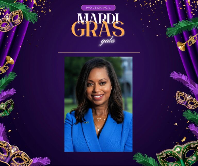 Mardi Gras Gala Emcee: Melinda Spaulding Chevalier! 🎤 - Pro-Vision Inc